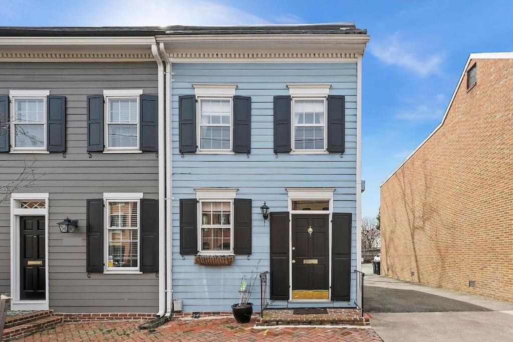 Boutique Blue 2 Bedroom Old Town House Alexandria Exteriör bild